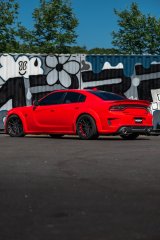 MBRP 17-21 Charger 5.7/6.1/6.4L 3in Dual Rear Exit SS Catback Exhaust w/ Carbon Fiber Tips thumbnail 3