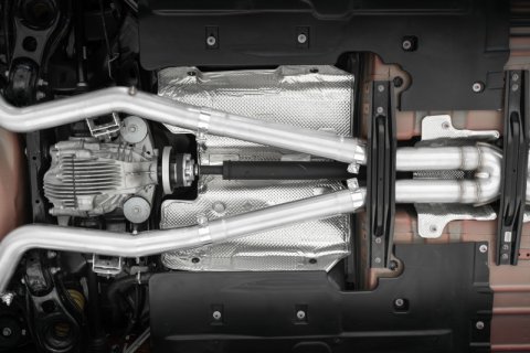 MBRP 17-21 Charger 5.7L/6.2L/6.4L 3in Race Profile Cat-Back w/Dual Carbon Fiber Tips T304 SS Exhaust thumbnail 2