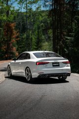 MBRP 18-21 Audi S5 Coupe/S4 Sedan T304 SS 2.5in Cat-Back Quad Rear Exit Exhaust - SS Tips thumbnail 2