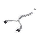 MBRP 18-21 Audi S5 Coupe/S4 Sedan T304 SS 2.5in Cat-Back Quad Rear Exit Exhaust - Carbon Fiber Tips thumbnail 1