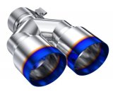 MBRP Burnt End Tip 2.5 ID, Dual 3.5 OD Out, 9.5 length, Single wall 304 Stainless Steel thumbnail 6