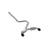MBRP 2019+ Hyundai Veloster N 2.0L Turbo 3in Cat Back - T304 Stainless - Carbon Fiber Tip thumbnail 1