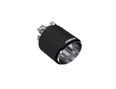 MBRP 3in ID / Dual 4in OD Out Staggered L 9.87in / R 9.37in Single Wall T304 SS Univ Exhaust Tip thumbnail 5