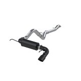 MBRP 2021+ Ford Bronco 2.3L/2.7L EcoBoost 3in Black Aluminized Catback Exhaust thumbnail 1