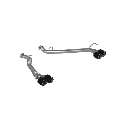MBRP 20-21 Ford Explorer ST 3.0L EcoBoost Dual Rear Exit Axle Back w/ Quad Carbon Fiber Tips - T304 thumbnail 1