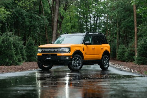 MBRP 2021+ Ford Bronco Sport (1.5L / 2.0L EcoBoost) 2.5in Res-Back Exhaust - Dual Rear - Black thumbnail 5