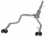 MBRP 19-21 Chevrolet Silverado 1500 5.3L 3in Cat Back w/ 2.5in OD Carbon Fiber Tips - T304 thumbnail 9