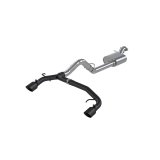 MBRP 21-22 Ford Bronco 2.3/2.7L EcoBoost 2/4-Dr 3in Catback Dual Split Rear Exit BLK AL thumbnail 1