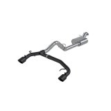 MBRP 21-22 Ford Bronco 2.3/2.7L EcoBoost 2/4-Dr 3in Catback Dual Split Rear Exit BLK AL thumbnail 2