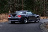 MBRP 99-04 Ford Mustang GT 4.6L 2.5in. Dual Split Rear AL Cat Back w/ 3.5in. Dual Wall Blk. Tips thumbnail 2
