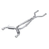 MBRP 16-22 Infiniti Q50 3.0L RWD/AWD 3in Cat-Back Dual Split Rear Street Version T304 thumbnail 1