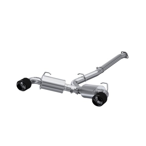 MBRP 13-16 Subaru BRZ 2.0L/ 2.4L 3in Dual Split Rear Cat Back w/CF Tips- T304 thumbnail 7