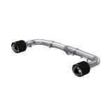 MBRP 2022 Subaru BRZ 2.4L/Toyota GR86 2.4L 2.5in Dual Split Rear Exit w/5in OD CF Tips - T304 thumbnail 1