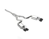 MBRP 18-22 Ford Mustang 2.3L Ecoboost 3in Cat-Back Exhaust w/ Quad Carbon Fiber SS Tips - T304 thumbnail 1