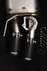 MBRP 18-22 Ford Mustang 2.3L Ecoboost 3in Cat-Back Exhaust w/ Quad Carbon Fiber SS Tips - T304 thumbnail 2