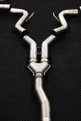 MBRP 18-22 Ford Mustang 2.3L Ecoboost 3in Cat-Back Exhaust w/ Quad Carbon Fiber SS Tips - T304 thumbnail 3
