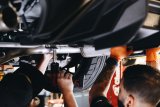 MBRP 18-22 Ford Mustang 2.3L Ecoboost 3in Cat-Back Exhaust w/ Quad Carbon Fiber SS Tips - T304 thumbnail 5