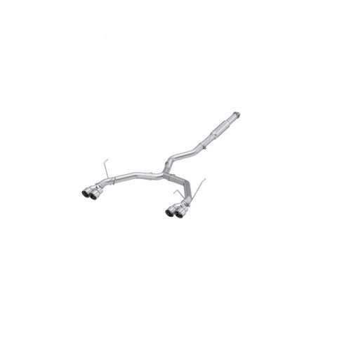 MBRP 2022+ Subaru WRX 3in Cat-Back Dual Split Rear Quad Tips Race Profile Exhaust thumbnail 1