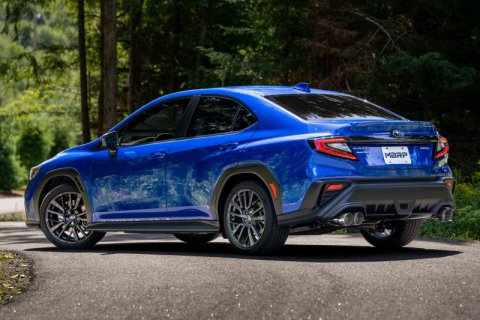 MBRP 2022+ Subaru WRX 3in Cat-Back Dual Split Rear Quad Tips Race Profile Exhaust thumbnail 2