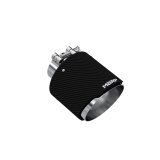 MBRP Universal Carbon Fiber Tip 2.5in ID / 5in OD Out / 6.5in Length Angle Cut Dual Wall thumbnail 1