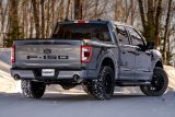 MBRP 22-23 Ford F150 T304 5in OD Black Tip Dual Rear Exit 3in Black Coated Cat Back Exhaust thumbnail 2