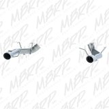 MBRP 2011-2014 Ford Mustang GT 3in Dual Axle Back Muffler Delete - T304 thumbnail 2