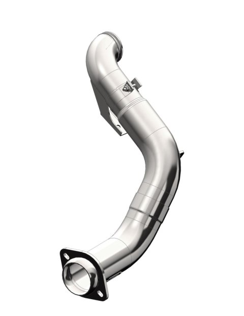 MBRP 2015 Ford 6.7L Powerstroke (Cab & Chassis Only) 4in Turbo Down-Pipe T409 Aluminized thumbnail 1