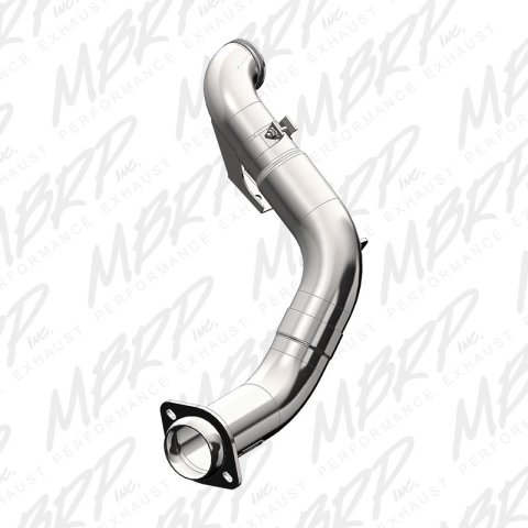 MBRP 2015 Ford 6.7L Powerstroke (Cab & Chassis Only) 4in Turbo Down-Pipe T409 Aluminized thumbnail 2