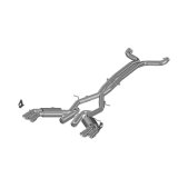 MBRP 2016+ Chevy Camaro SS 6.2L 3in Dual Cat-Back Quad Tip Exhaust Street Version w/ SS T409 Tips thumbnail 1