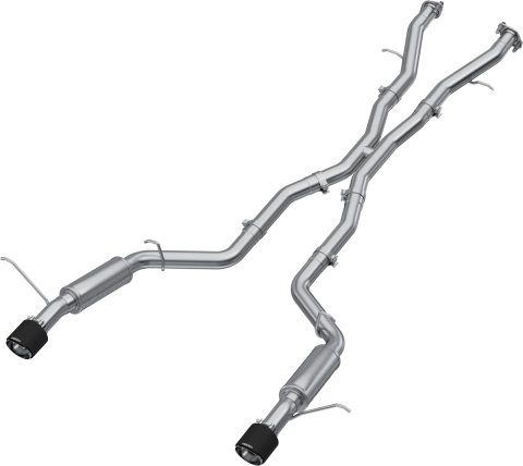 MBRP 18-23 Dodge Durango SRT 6.4L Armor Pro T304 SS 3in Cat Back Exhaust Dual Rear Exit w/ CF Tips thumbnail 7