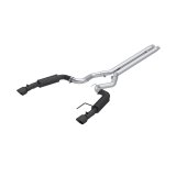 MBRP 2024Ford Mustang GT S650, 5.0 3in Cat-Back Dual Split Black-Coated Aluminized Steel thumbnail 1