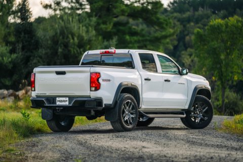 MBRP 2023 Chevy Colorado/GMC Canyon Aluminized Steel Single High Clearance Rear Exit thumbnail 2