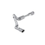 MBRP 19-24 GM 1500 Silverado/Sierra 2.7L T304 SS 3in Cat-Back w/ Single Side 4in Dual Wall Tip thumbnail 2