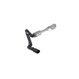 MBRP 19-24 GM 1500 Silverado/Sierra 2.7L Blk-Coated Alum. Steel 3in Cat-Back Single Side 4in Blk Tip thumbnail 1