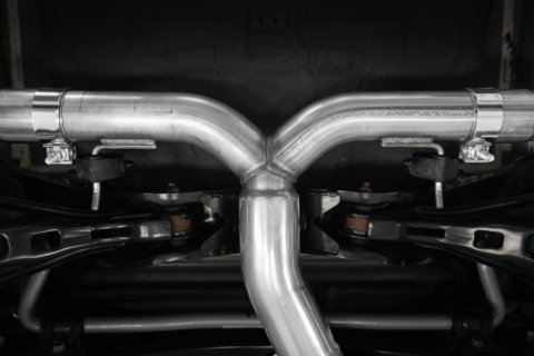 MBRP 22-24 Honda Civic SI 1.5L T304 SS 3in Cat-Back Exhaust 2.5in Dual Split Rear w/ CF Tips thumbnail 2