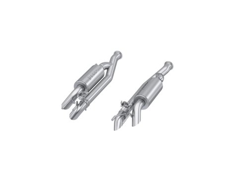 MBRP 19-23 Mercedes-Benz G63 4.0TT V8 T304 SS 2.5in Pre-Axle Cat-Back Exhaust Dual Split Quad Side thumbnail 2