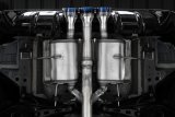 MBRP 23-24 Honda Civic Type R 2.0L T304 SS 3in Cat-Back Exhaust Triple Center Outlet w/ Burnt Tips thumbnail 2