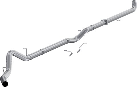MBRP 01-04 Chevrolet/GMC Silverado/Sierra 2500/3500 6.6L 4in Downpipe-Back Exhaust Single Side Exit thumbnail 6