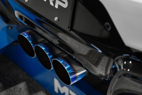 MBRP 2024+ Acura Integra Type-R T304 SS 3in Cat-Back Triple Center Outlet Exhaust w/Burnt Tips thumbnail 2