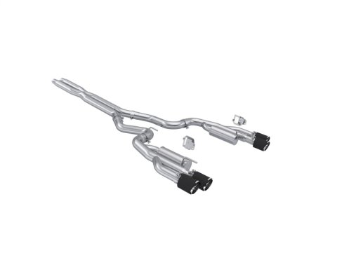 MBRP 2024+ Ford Mustang 5.0L T304 SS 3in Cat-Back Exhaust w/ Quad Carbon Fiber Tips (Valve Delete) thumbnail 3