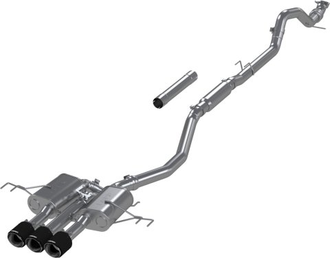 MBRP 2024+ Acura Integra Type-S Armor Pro 3in Active Profile Catback Exhaust - Carbon Fiber Tips thumbnail 1
