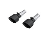 MBRP 19-24 Ram 1500 5.7L Hemi 3in Inlet 5in OD Dual Wall Angle Cut T304 BLK Tips - Pairs thumbnail 1