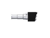 MBRP 19-24 Ram 1500 5.7L Hemi 3in Inl. 5in OD DW Angle Cut T304 Carbon Exhaust Tips - Pairs thumbnail 2