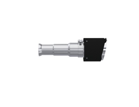 MBRP 19-24 Ram 1500 Classic 5.7L Hemi 5in OD Dual Wall Angle Cut T304 Carbon Fib Exhaust Tips - Pair thumbnail 2