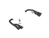 MBRP 2024 Ford Mustang GT 5.0L 2.5in Dual Rear Axle-Black Tips - Black-Coated Aluminized Steel thumbnail 1