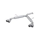 MBRP 22-24 Kia Forte GT Armor Lite AL Steel 2.5in Axle Back Exhaust w/ SS Quad Tips thumbnail 2