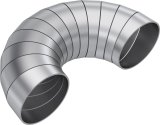 MBRP T304 Stainless Steel 2.25in Dia 180 Deg Universal Pie Cut Kit thumbnail 1
