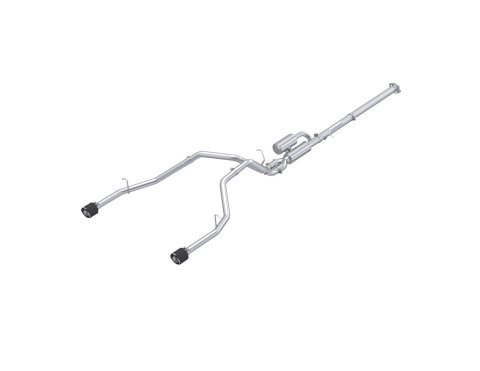 MBRP 2025+ RAM 1500 3.0L Pro Series 3.0in Cat-Back Dual Rear Exit Exhaust - CF Tips thumbnail 1