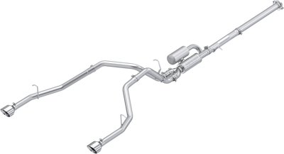 MBRP 2025+ RAM 1500 3.0L Pro Series 3.0in Cat-Back Dual Rear Exit Exhaust - CF Tips thumbnail 3