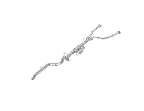 MBRP 22-25 Toyota Tundra 3.4L 3in Cat Back Single Rear Turn Down - Aluminized Steel thumbnail 1